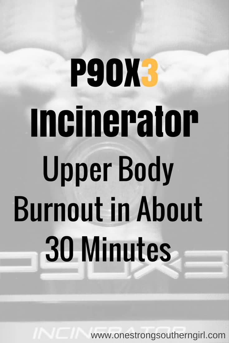 the cover art of the P90X3 upper body burnout video