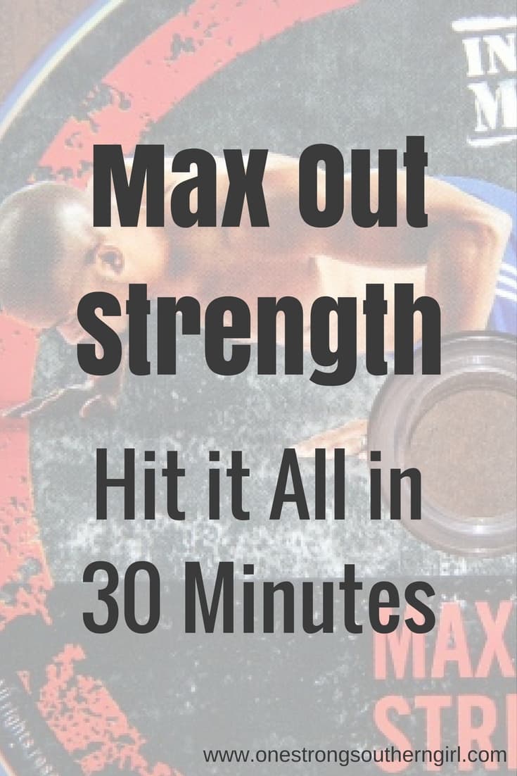the cover art of Insanity Max 30 Max Out Strength DVD