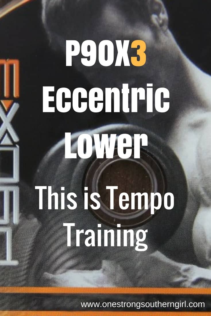 the cover art from the P90X3 eccentric lower workout