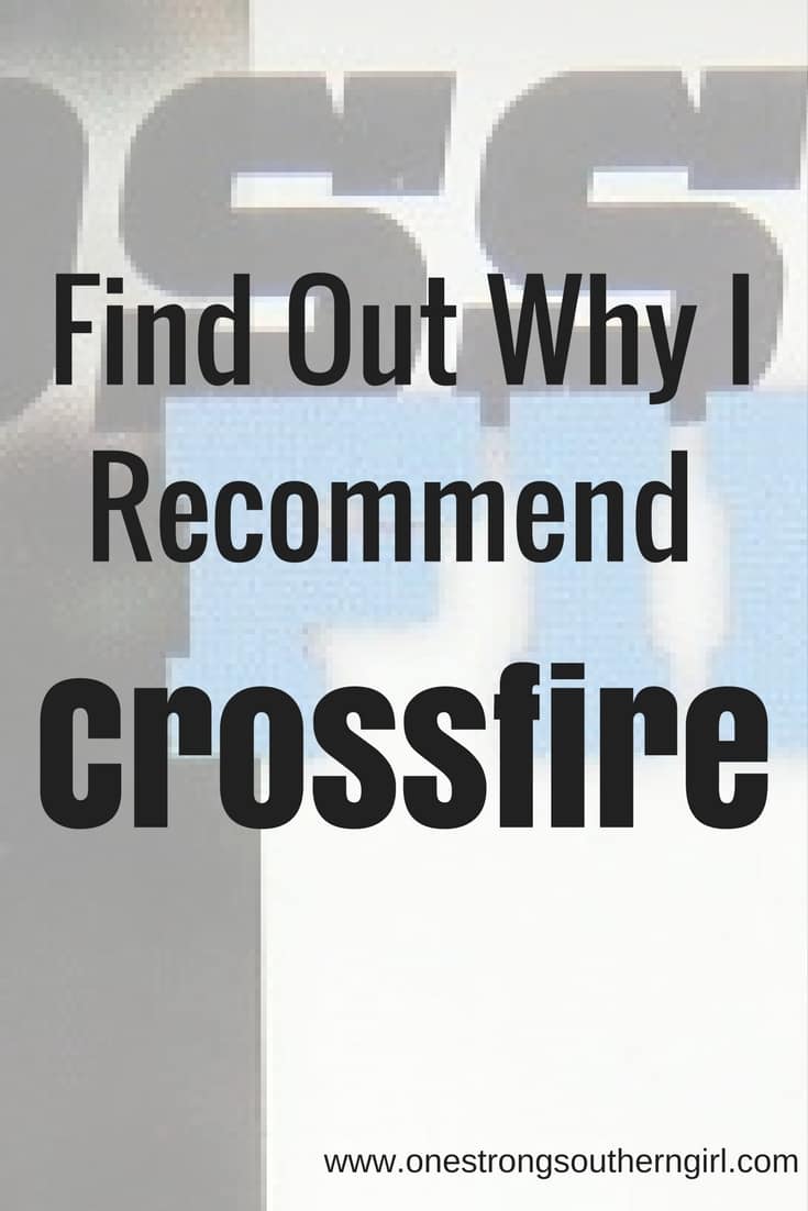 the cover art from the Crossfire video with black text that says Find out why I recommend crossfire