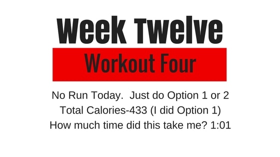a graphic for Tough Mudder Training Week 12 Workout 4