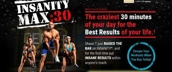 the infomercial image of Insanity Max:30