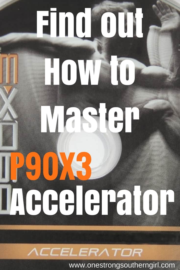 the cover art of P90X3 Accelerator
