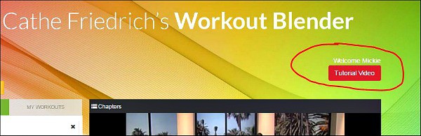 workout blender tutorial