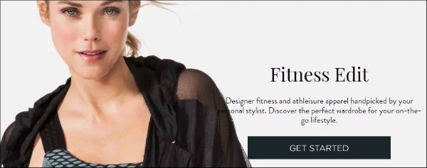 a summary of the Wantable Fitness Edit subscription program (athletic wear subscription)