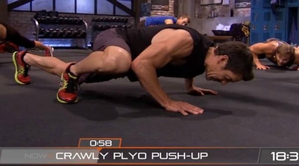 a crawly plyo push-up 
