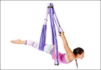 buy a yoga swing for a woman who loves yoga--a gift