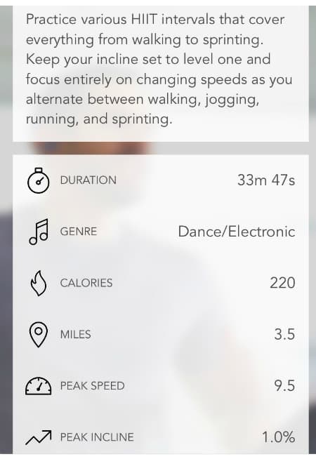 HiiT Variety Workout in Aaptiv