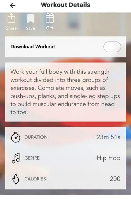 Work that Full Body with Sultan is a routine in Aaptiv
