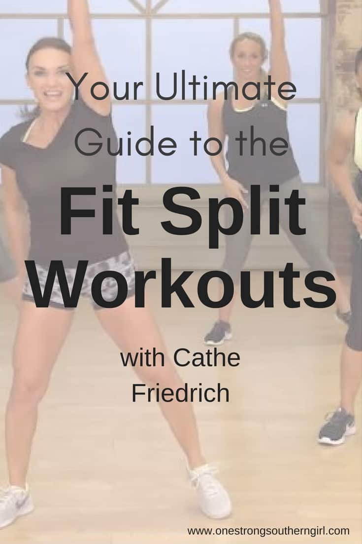 Cathe Friedrich and her team doing the Fit Split workouts