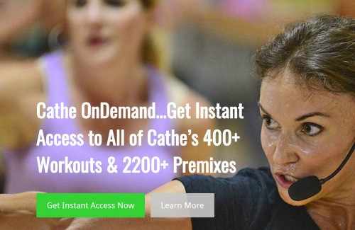 Cathe on Demand is a good option for home exercise