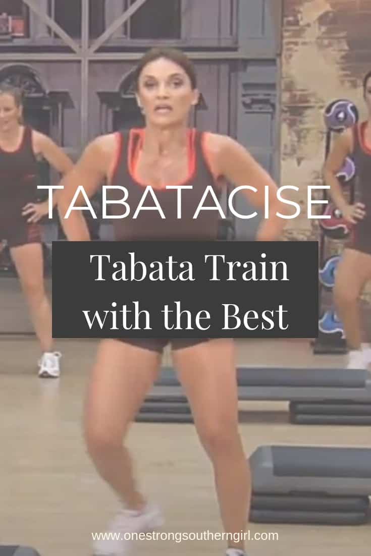 Cathe Friedrich in the Tabatacise workout