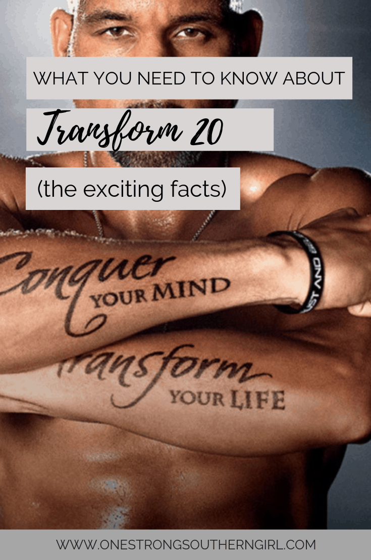 an image of Shaun T with text overlay that says What you need to know about Transform 20 (the exciting facts)