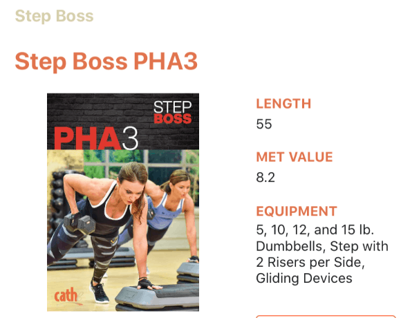 the cover art of PHA 3 with Cathe Friedrich doing a one arm row in plank