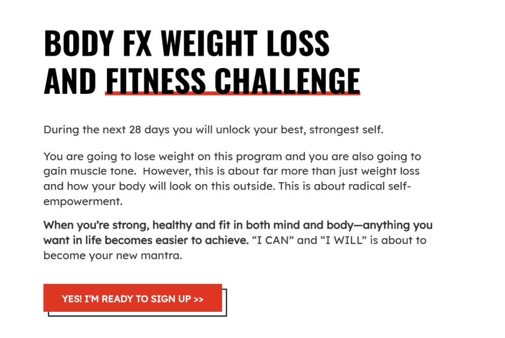 Body FX challenge